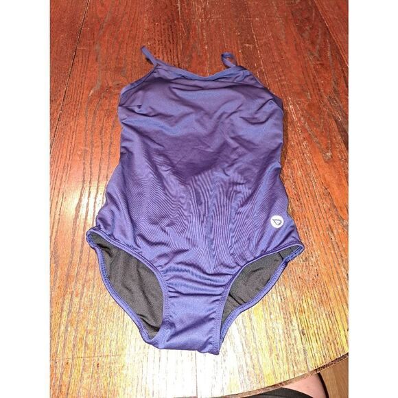 New Small 34 Baleaf Blue Racerback Athletic Training Bathing Suit Swimsuit NWT - Picture 4 of 7